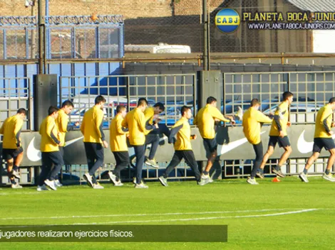 Castellani entrenó con el plantel