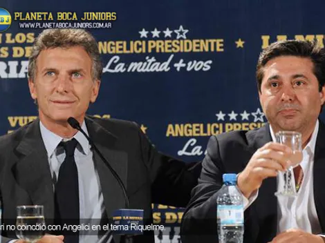 Macri: "Boca puede pagar el contrato de Riquelme"