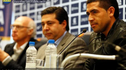 Angelici: "Las negociaciones con Riquelme están terminadas"