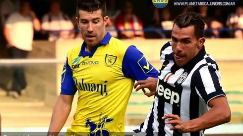 Tevez arrancó con una sonrisa