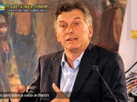 Macri: "Jamás le he dado una opinión a Angelici"