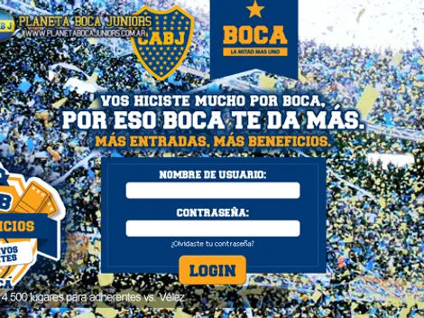 A las 12, venta de entradas para adherentes