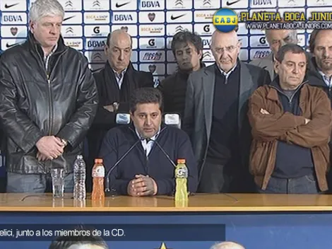 Angelici: "Decidimos que es mejor que el ciclo termine hoy"