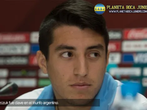 Leszczuk y un nuevo gol en el Sub 20