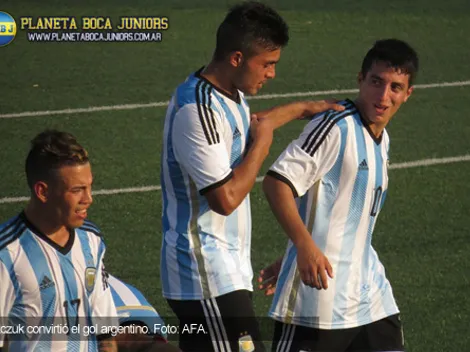 Gol Xeneize en el triunfo del Sub 20