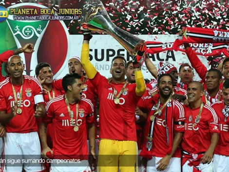 Nicolás Gaitán, de festejo