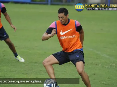 Pérez: "No quiero vivir de suplente"