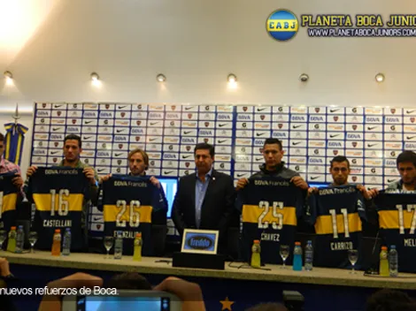 Las nuevas caras de Boca