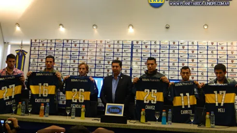Las nuevas caras de Boca