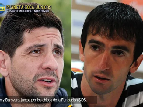 Orion y Barovero, juntos por los chicos