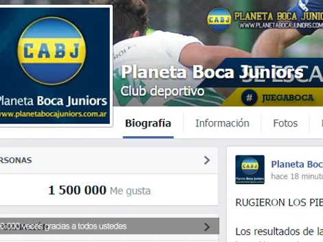 1.500.000 almas en Facebook