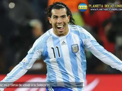 Tevez, más cerca de la Selección