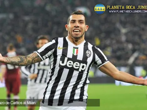 ¡Otra vez Tevez!