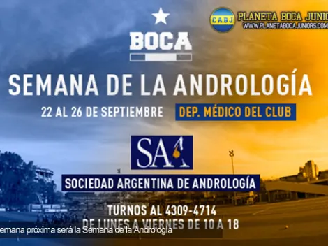 Semana de la Andrología en Boca