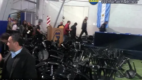 Doce socios sancionados por los incidentes en la Asamblea