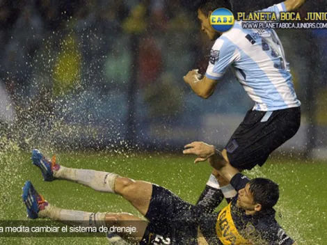 ¿Nuevo sistema de drenaje en La Bombonera?