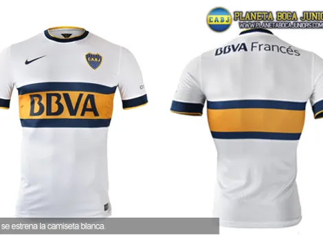 Boca estrenará la camiseta alternativa blanca