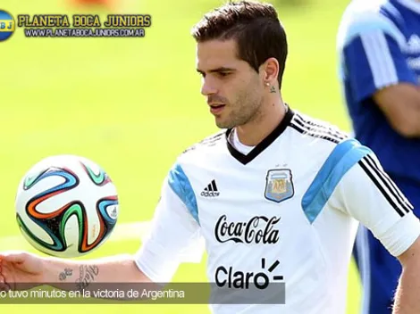 Presencia Xeneize en el triunfo de Argentina