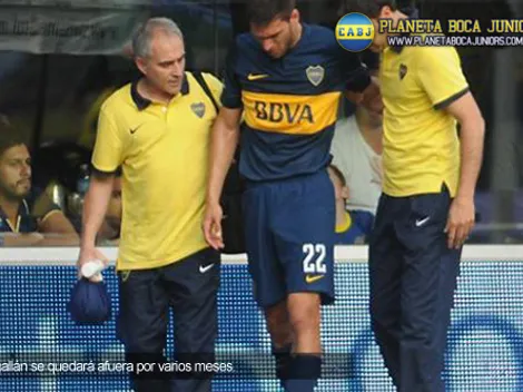 Magallán se rompió los ligamentos