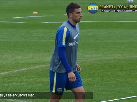 Un feo momento para Calleri