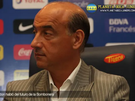 London sobre la Bombonera: "No nos ponemos de acuerdo con los vecinos"