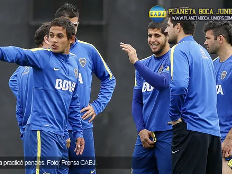Boca practicó penales en Paraguay