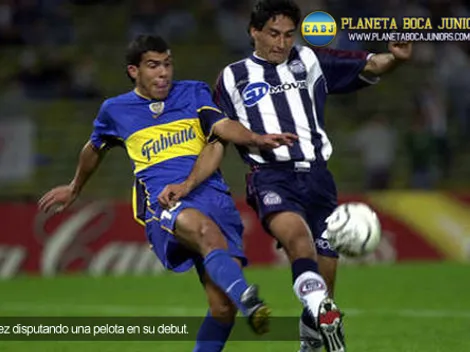 A 13 años del debut de Tevez en Boca