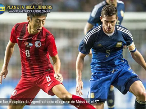 Gago capitán en el triunfo de Argentina