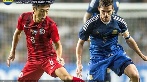 Gago capitán en el triunfo de Argentina