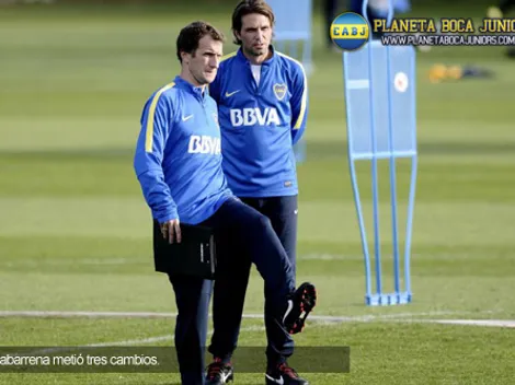 Tres cambios en el equipo