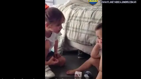 La niña más fanática de Boca