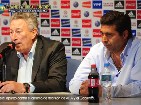 Angelici: "Si el Gobierno decide, ¿para qué está la AFA?"