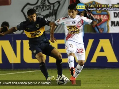 Full-Time: Arsenal 1 – Boca Juniors 1