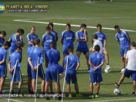 Concentrados vs. Arsenal: Rotación en marcha