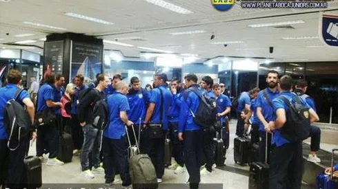 Boca ya está en Paraguay