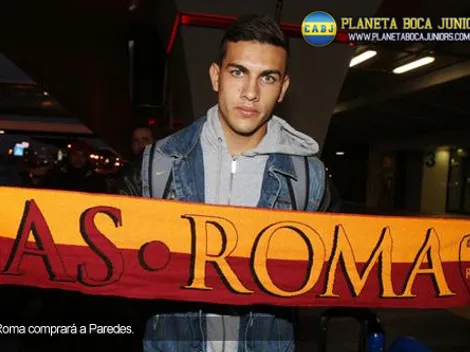 La Roma hará el uso de opción de compra por Paredes