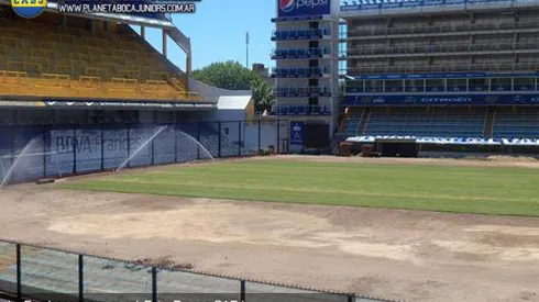 La Bombonera se pone a punto