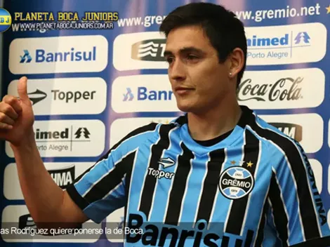 Matías Rodríguez: “Tengo muchas ganas de ir a Boca”