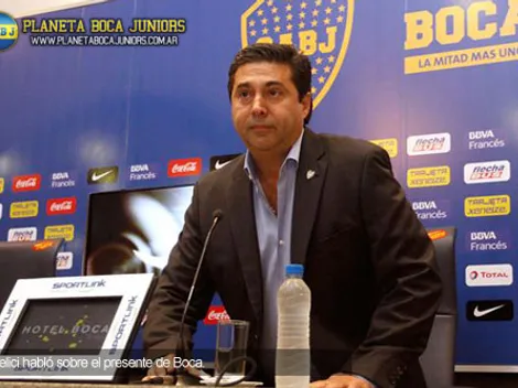 Angelici: "Riquelme conmigo no vuelve"