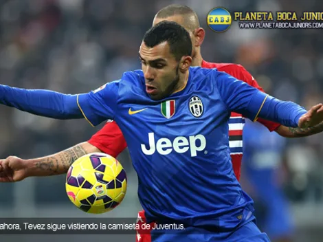 Tevez: "Mi idea es permanecer aquí"