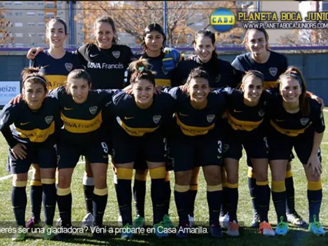 Prueba de jugadoras para Boca femenino