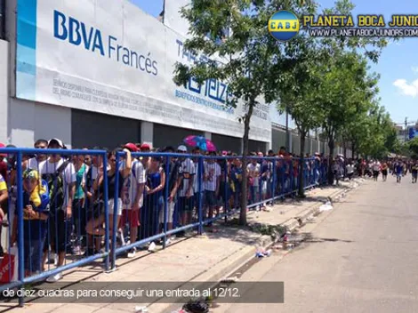 Largas colas por las entradas al 12/12