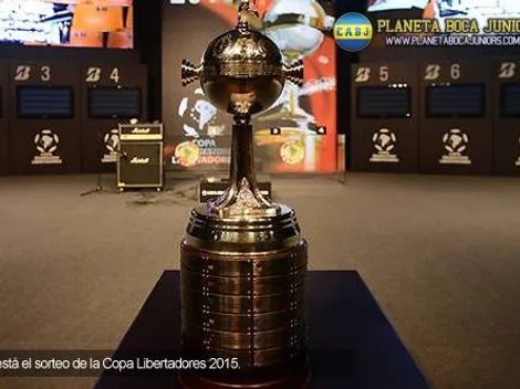 Se realizó el sorteo de la Copa Libertadores 2015