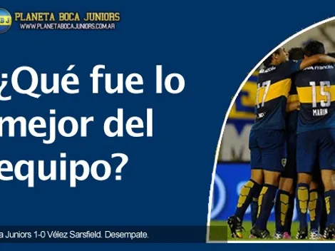 Análisis táctico: Boca Juniors 1-0 Vélez Sarsfield