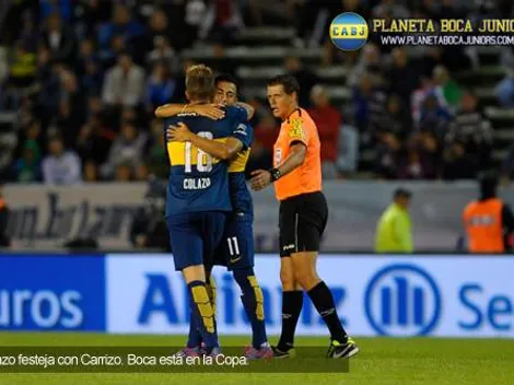 Colazo: "La agarré justo"