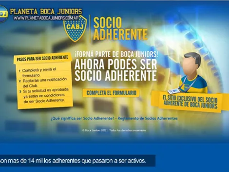 Nuevo pasaje de adherentes