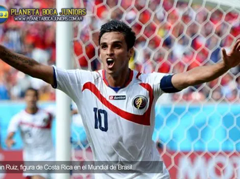 "Boca está interesado en Bryan Ruiz"