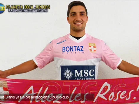 Blandi emigró al fútbol francés