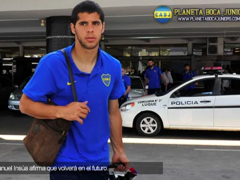 Insúa: "Sé que voy a volver"