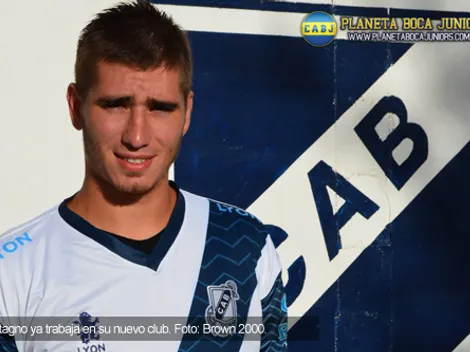 Castagno ya entrena en Madryn